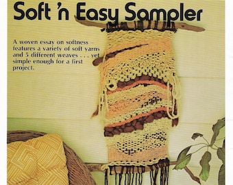 Weaving Sampler • 1970s Flatloom Weaver Book • Decoration Wall Hanging Instruction Pattern Books • 70s Vintage • Digital PDF Ebook