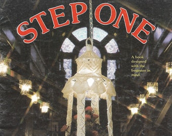 Step One Beginner Macrame Book • 1970s Patterns • Lamp Home Simple Macramé Pattern Booklet • 70s Vintage Pot Plant Hanger PDF Download Ebook