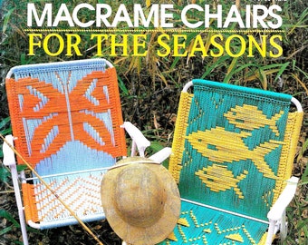 Lot De 2 Livres DIY : Furniture Fanfare Et Macrame Chairs – Country Living Plaid
