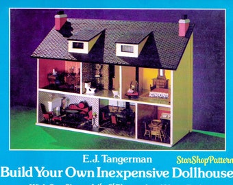 Vintage Dollhouse Furniture Pattern Book Pdfminiature Toy Fairy