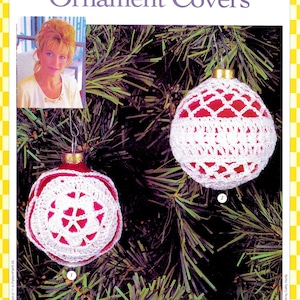 Christmas Crochet Ornament Pattern Book PDF Digital Download • Xmas Lace Ball Ornament Crochet Pattern Christmas Ornament Tree Pattern