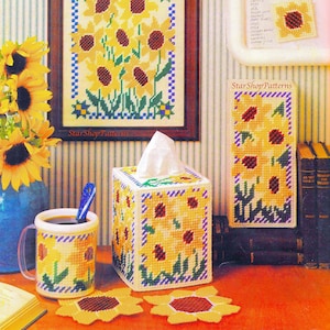 Sunflower Tissue Box 