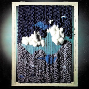 Clouds + Sky Weavings • 1970s Beginners Tapestry Weaving Book • Wall Hanging Art • Easy Weaving Pattern PDF • 70s Vintage Digital Book