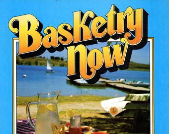 Basketry Now • 1970s Basket Making Book • Boho Handbag Bag Instruction Baskets Pattern Books • 70s Vintage Rug Purse • Digital PDF Ebook