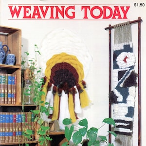 Weaving Today • 1970s Off Loom Weaver Book Weave • Boho Handbag Bag Instruction Pattern Books • 70s Vintage Knotwork • Digital PDF Ebook