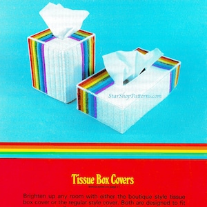 Vintage Kunststoff Leinwand Musterbuch PDF • Regenbogen Kunststoff Leinwand Sonnenbrille Brillen Brillenetui Schlüsselbund Tissue Box Cover Einhorn Geldbörse Mat