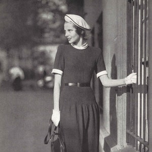 1940s French Dress - Etsy