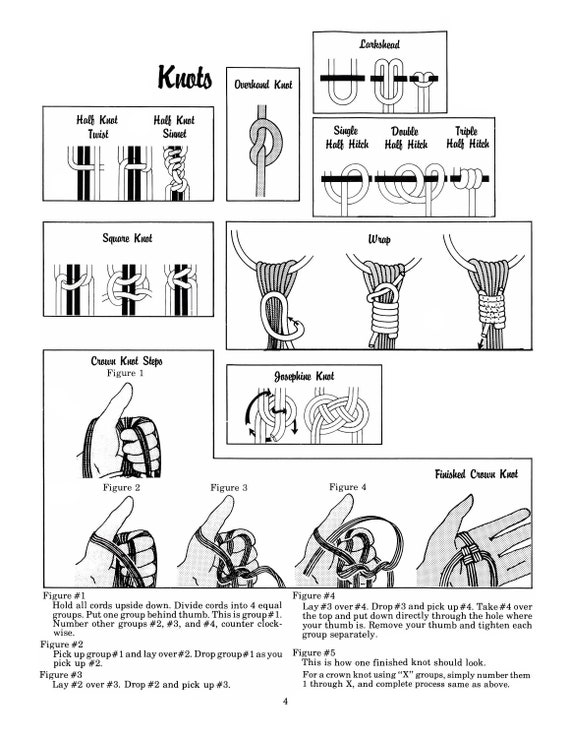 Vintage Macrame Bird Feeder Pattern Book PDF 1970s Beaded Macrame