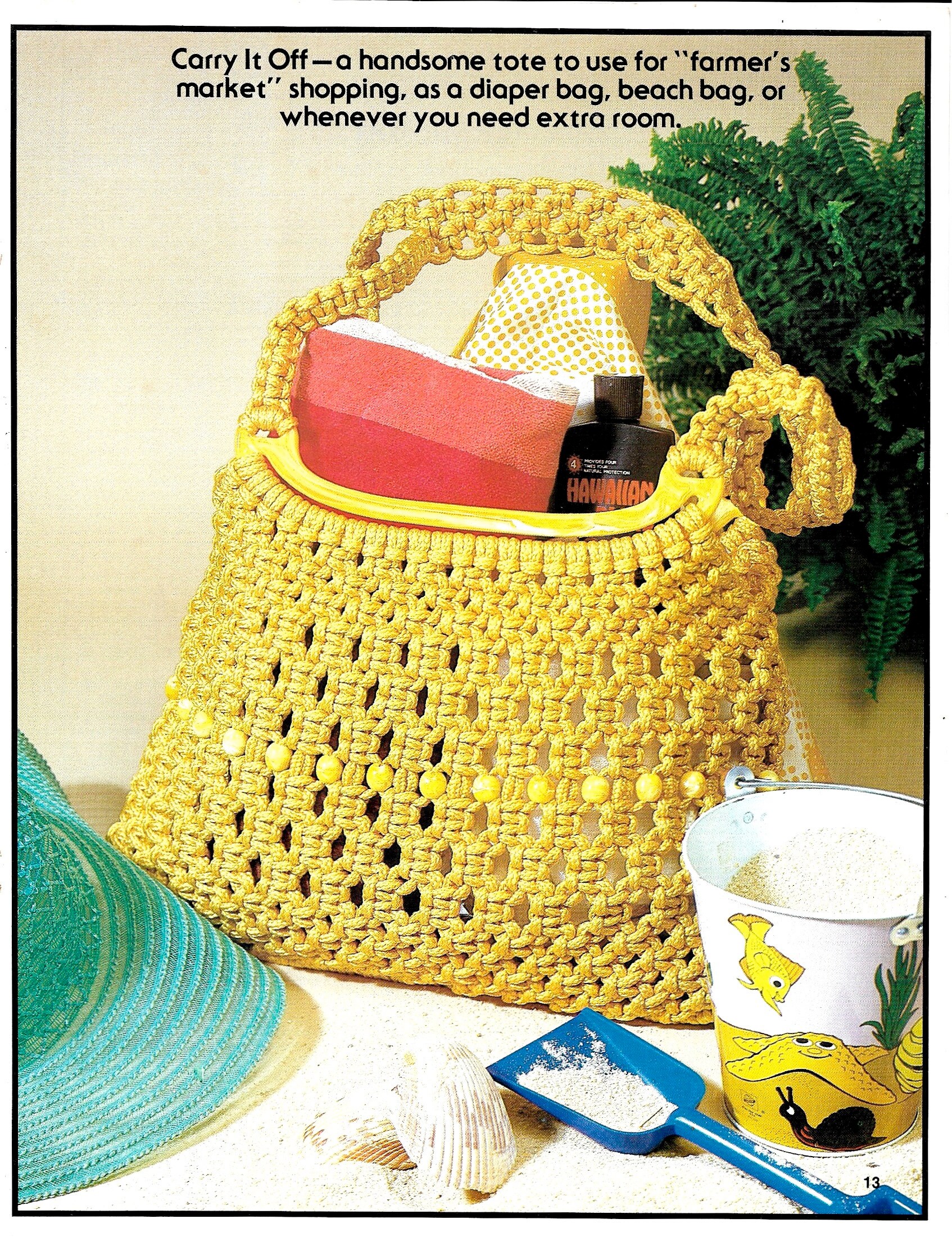 Buy Mustard Yellow Handwoven Macrame Thread Sling Bag Online at
