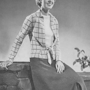 Minerva Style Book 1930s Paris Knitting Pattern PDF Women's Day Wedding Knit Dress Sweater Suit Top 30s Vintage Patterns ebook image 5