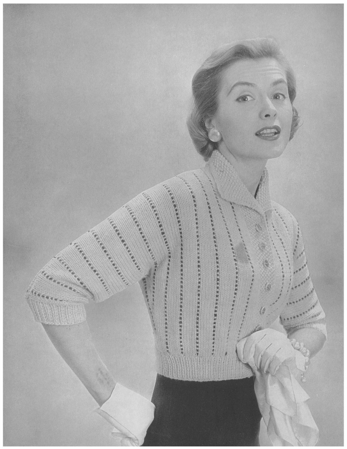 cardigan jackets 1950s