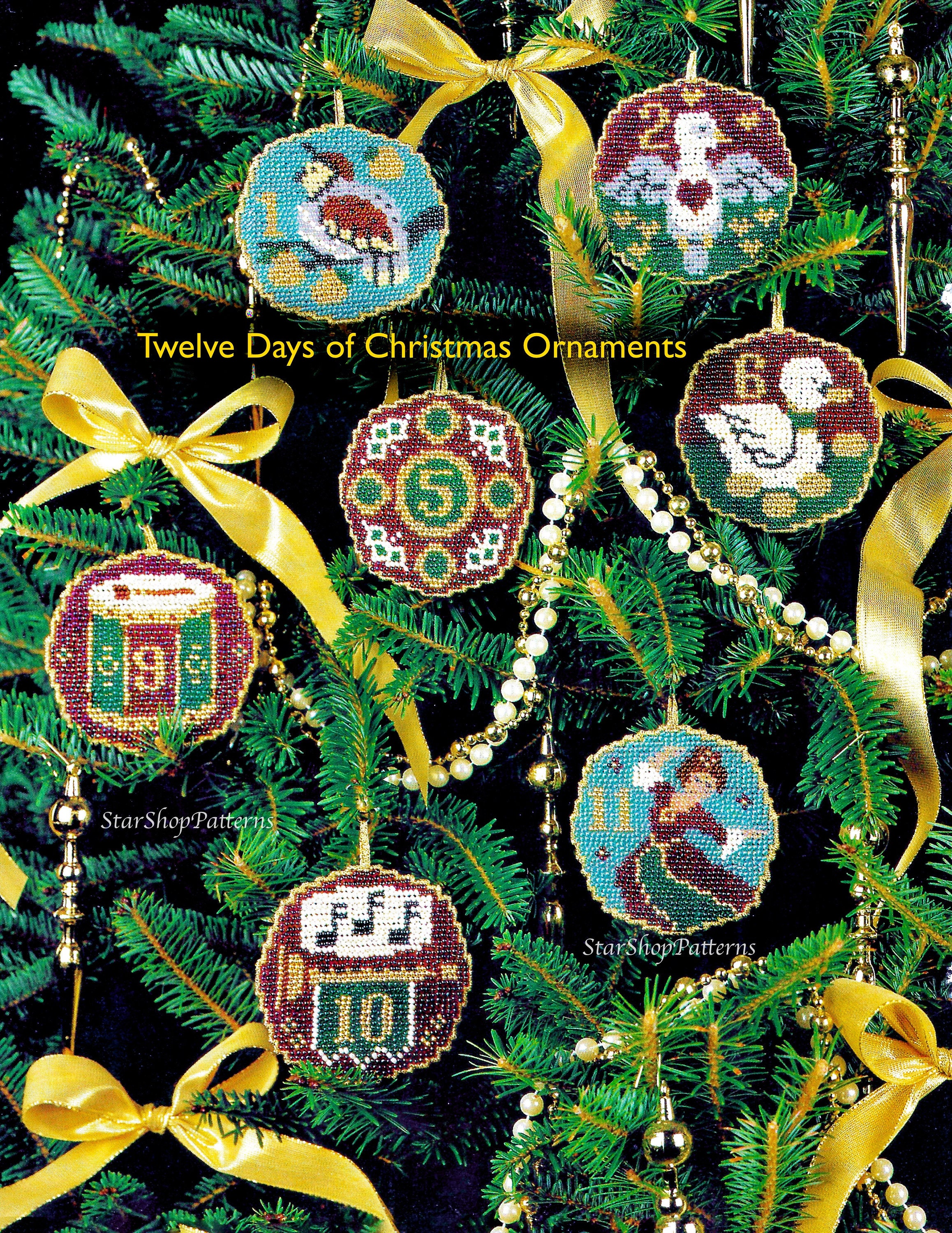 Vintage Plastic Canvas Pattern Book PDF Download • Advent Calendar