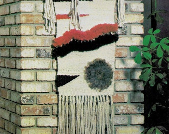 Vintage Weaving Pattern Book PDF Ebook • weaving '77 • 1970s