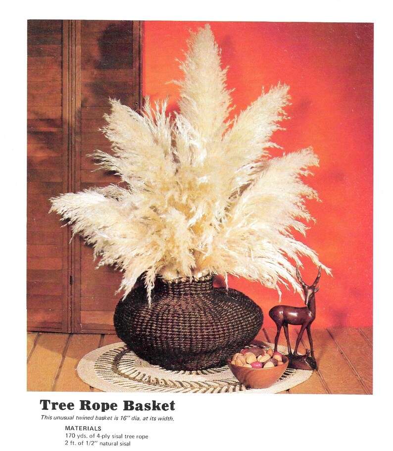 Easy Basketry Book 1970s Quick Beginner Basket Making Book Etsy