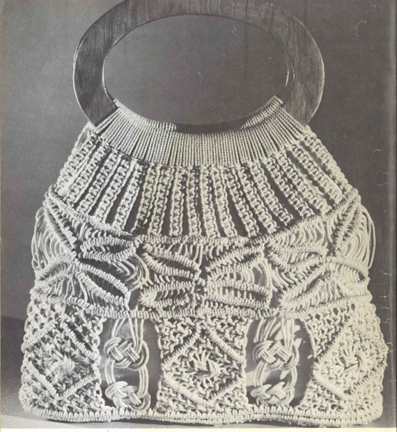macrame bag etsy