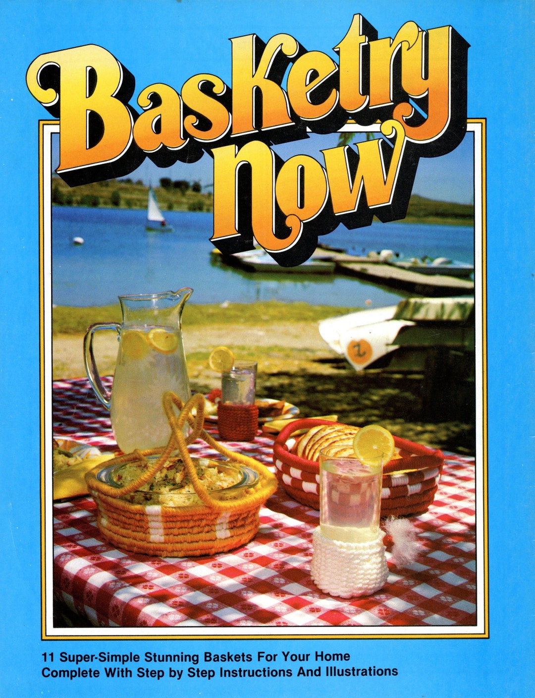 Basketry Now 1970s Basket Making Book Boho Handbag Bag Instruction