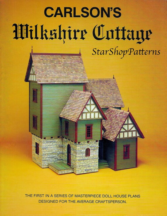 Vintage Dollhouse Furniture Pattern Book Pdfminiature Toy Etsy