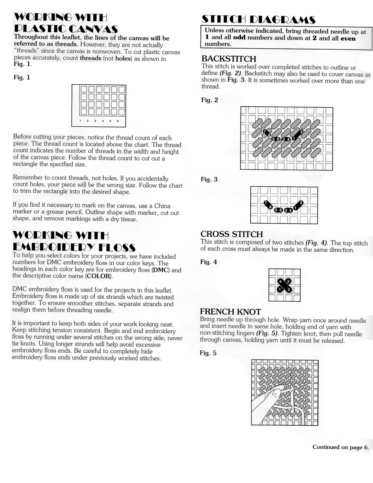 Vintage Plastic Canvas Pattern Book PDF Digital Download - Etsy