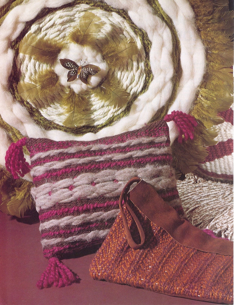 Weaving Today 1970s off Loom Weaver Book Weave Boho Etsy