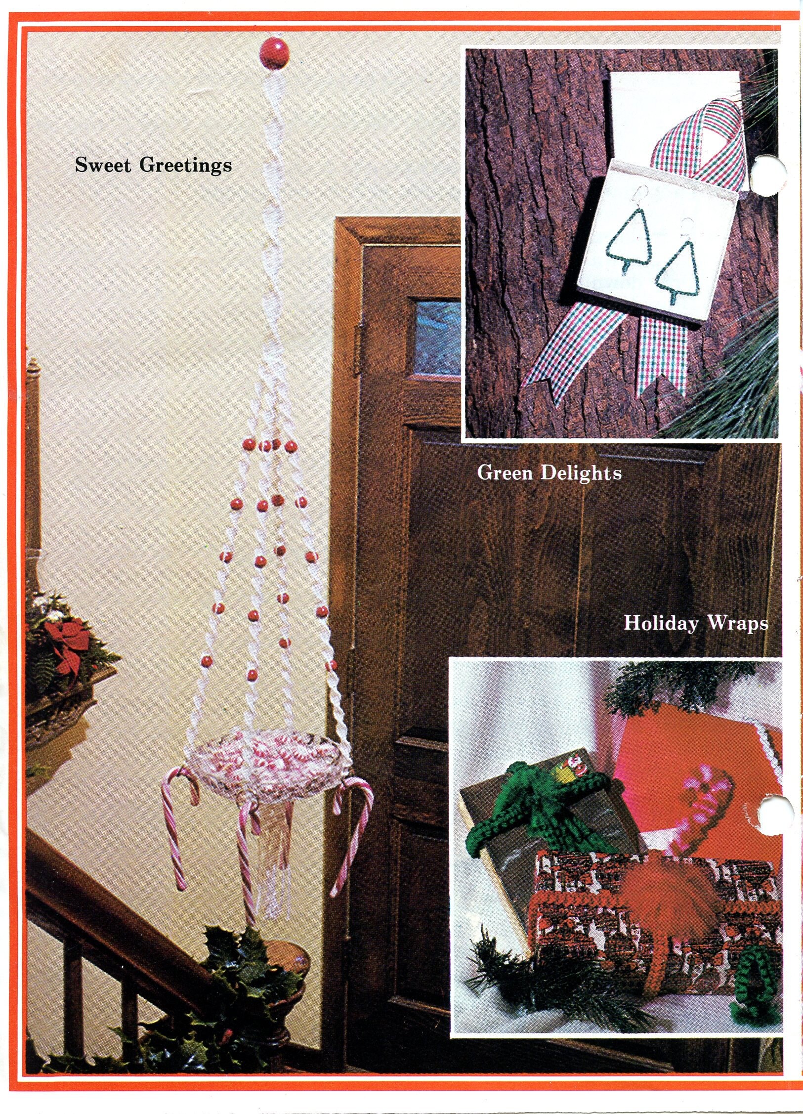 Vintage Christmas Macrame Pattern PDF • 1970s Xmas Macrame Patterns ...