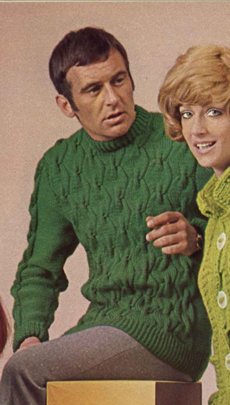 Blue Green Buckle 1960s Sweater Dress Coat Patterns 60s - Etsy Canada