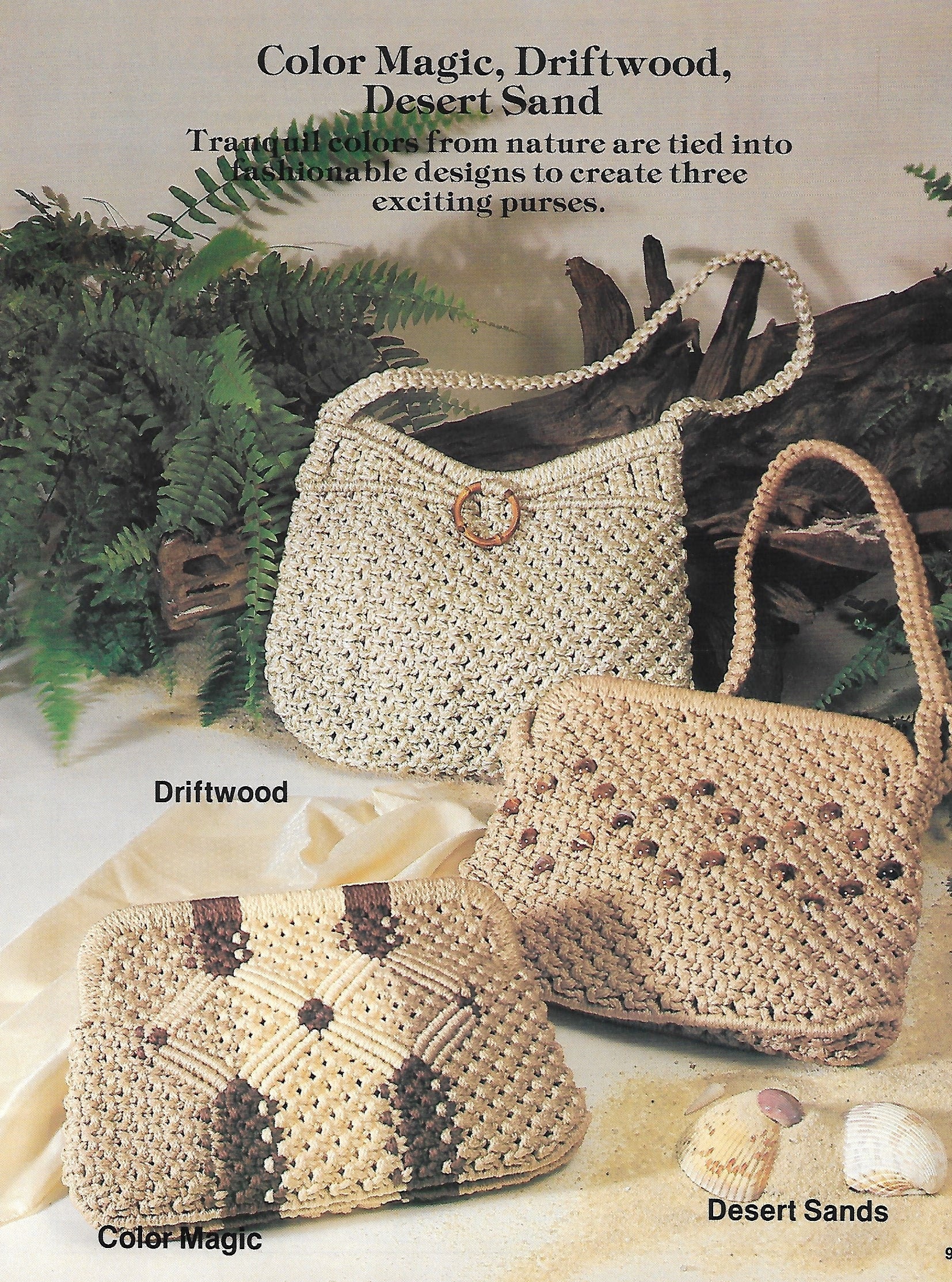 Buy Elizabeth 23 Macrame Purse Designs 1980s Macramé Bag Handbag Boho Purses  Knotting Instruction Pattern Book 80s Vintage Retro PDF Online in India -  Etsy