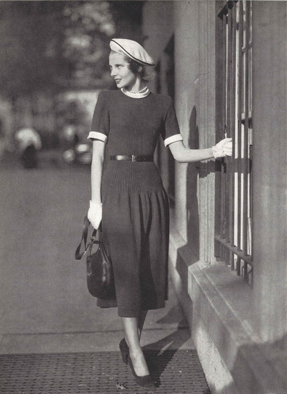 crepe knit button collar dress Crepe Knit Shirt Dress main image 0