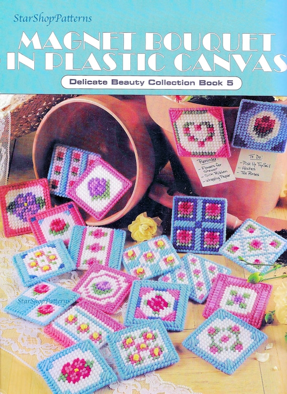 Vintage Plastic Canvas Pattern Book PDF Download Mini Plastic