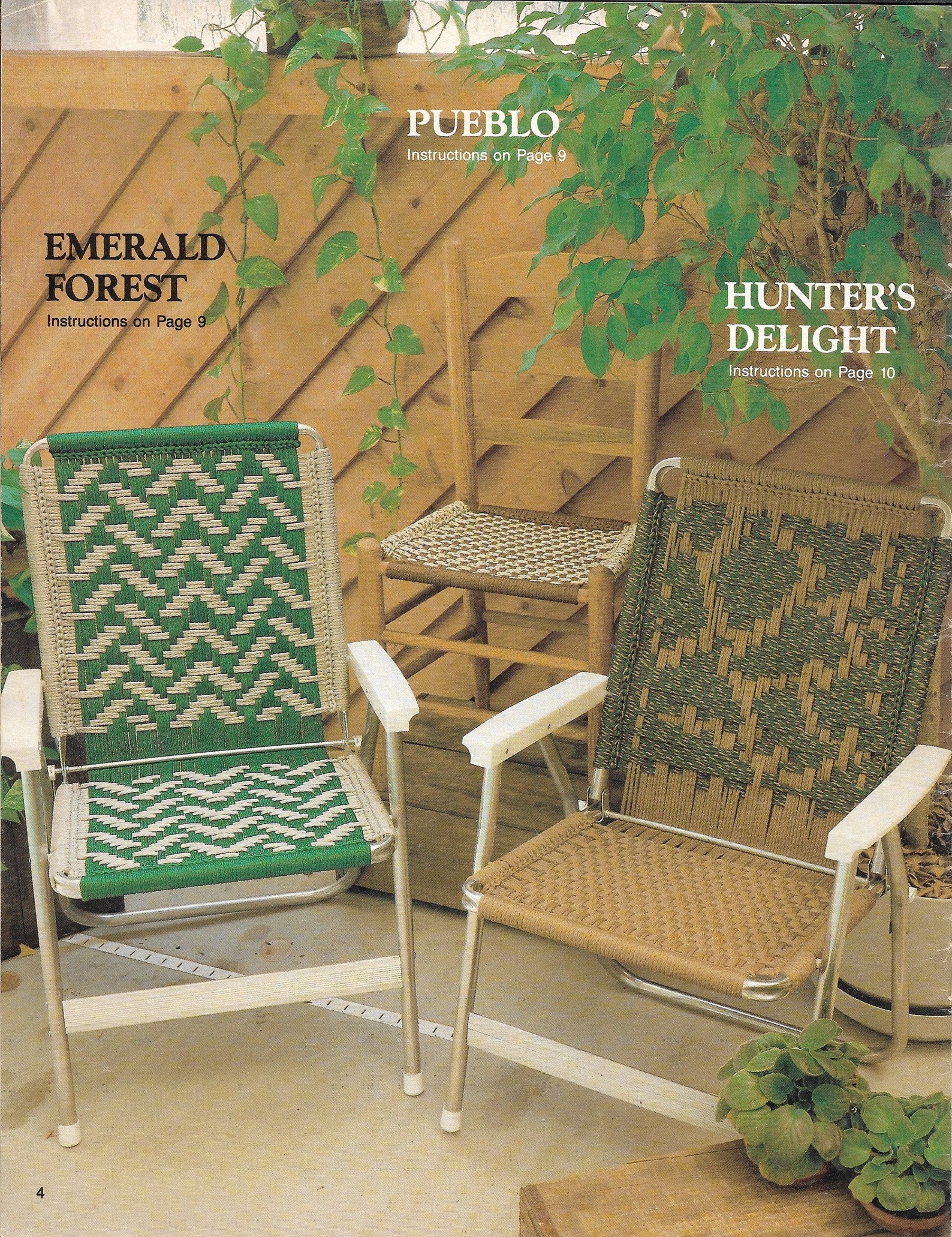 Macrame Patio Chairs 1970s Macrame Lawn Chair Folding Deck Etsy