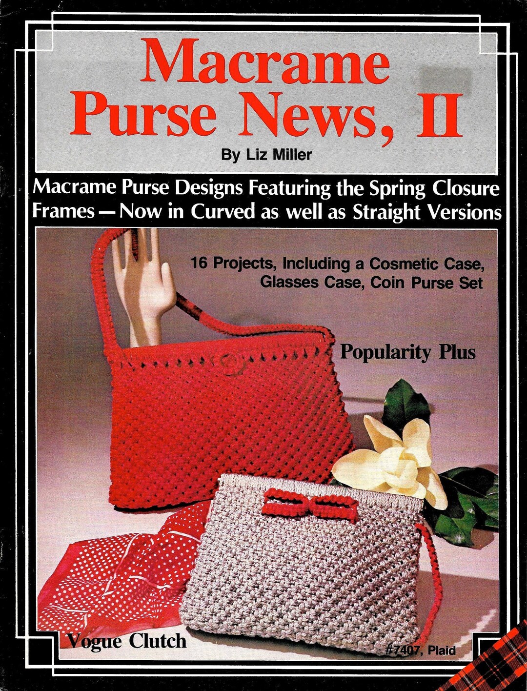 Novità sulle borse Macramé • Design di borse Macramé anni '70