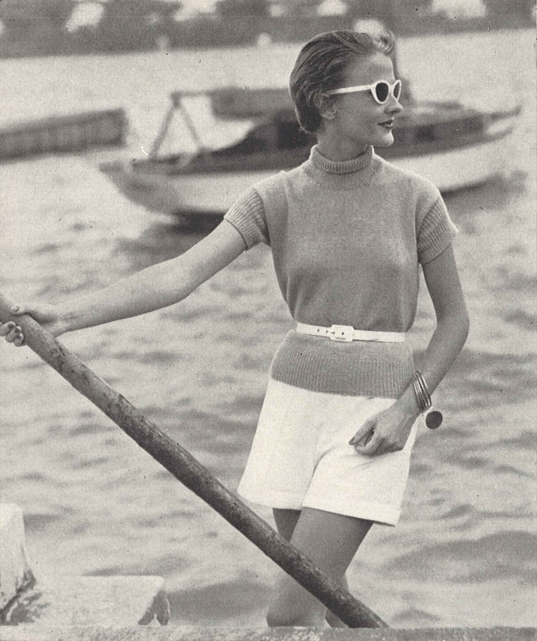 【vintage】40s~50s Summer Knit \