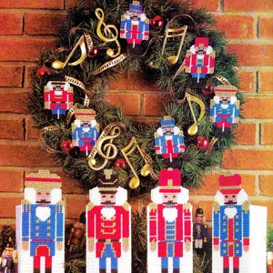 Vintage Plastic Canvas Pattern Book PDF • Christmas Nutcracker Pattern ...