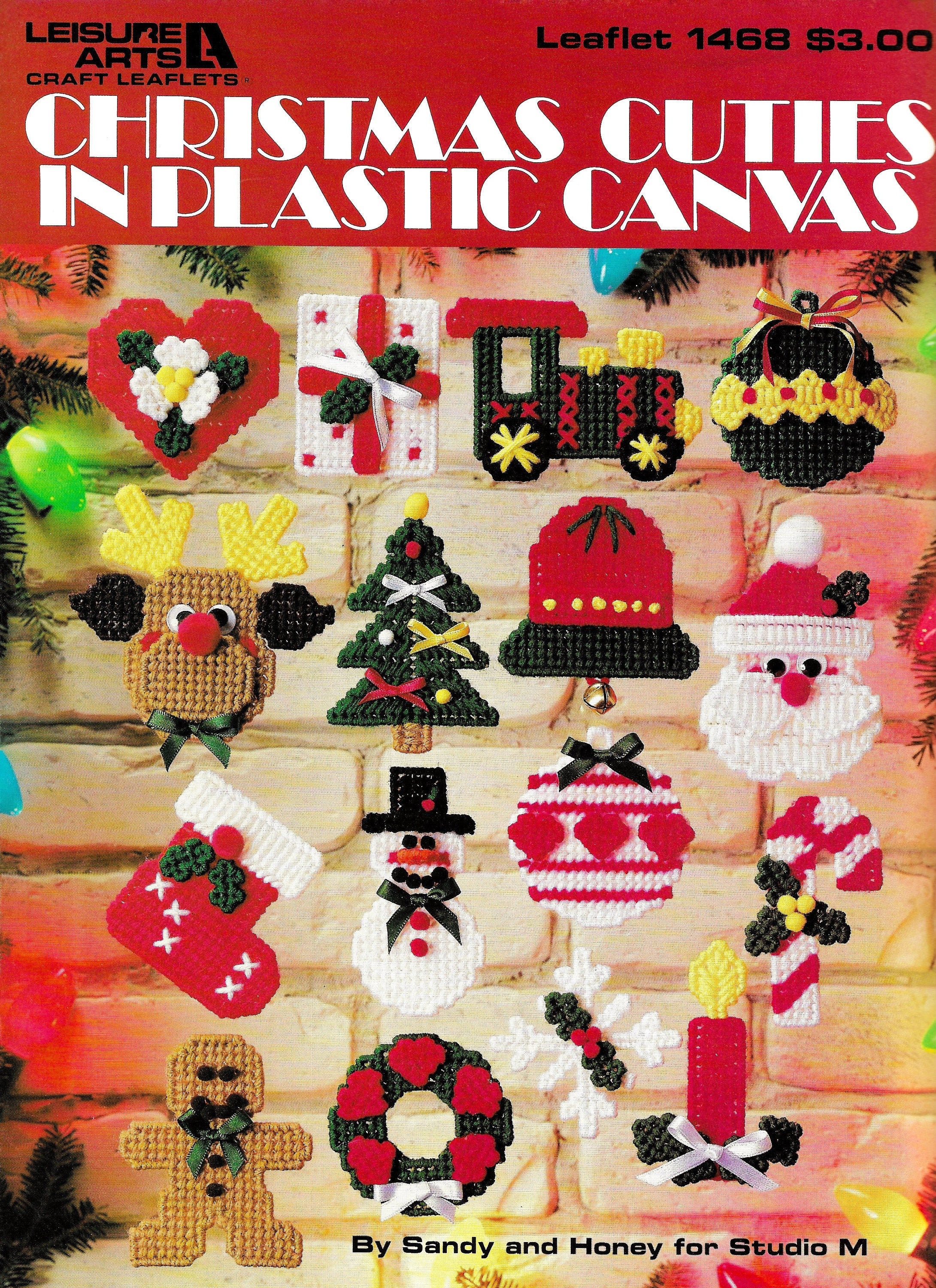  Leisure Arts Just Gift It! 65 Plastic Canvas Book - plastic  canvas books and patterns for gift giving, decoration, Christmas decor - plastic  canvas patterns
