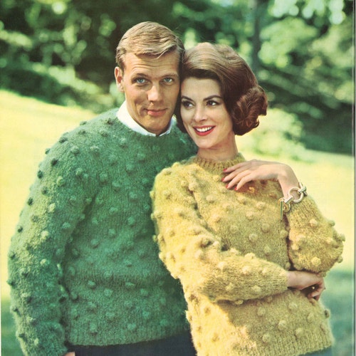 couple knit sweaters