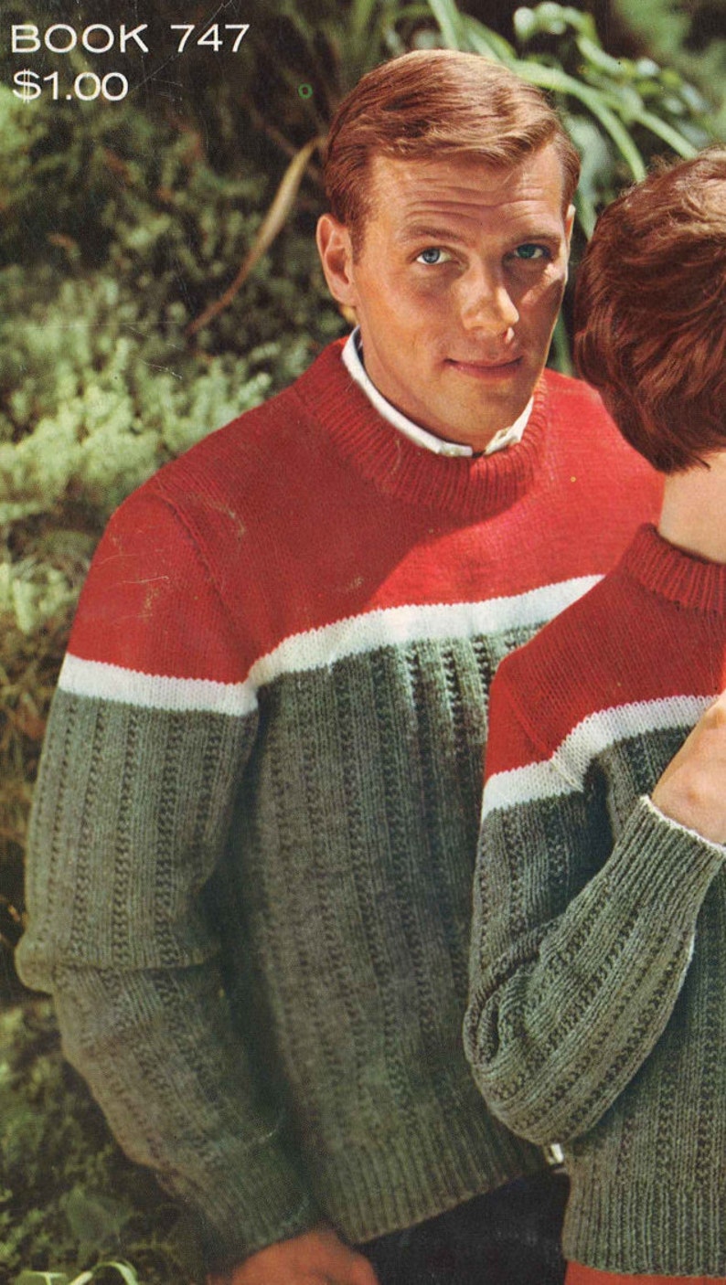 Cypress Trek 1960s Pullover Sweater Patterns 60s Vintage - Etsy Canada