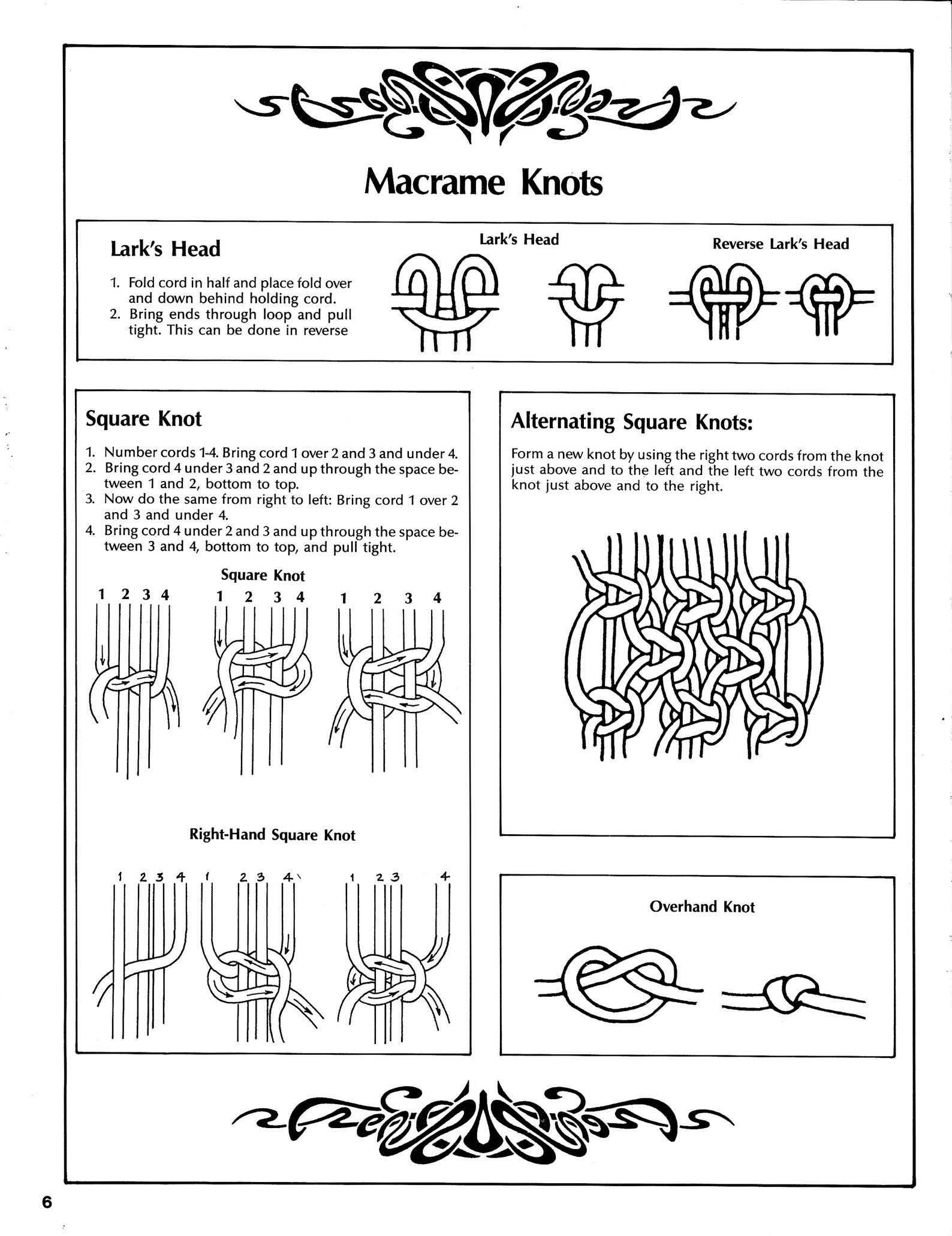 Livres De Patrons De Sacs Macramé - 1978 & 1979 - État Excellent, Inutilisés
