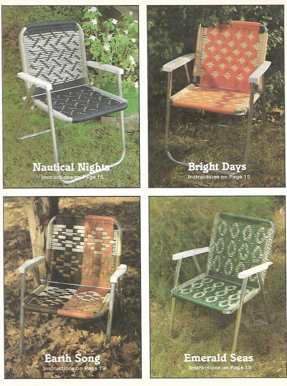 Nautical chair and ottoman deals