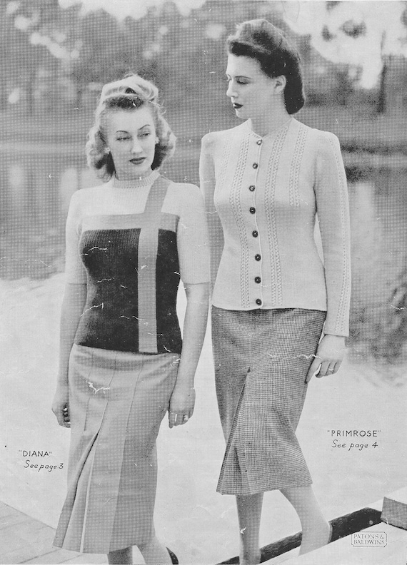 1940s cardigan sweater 2025