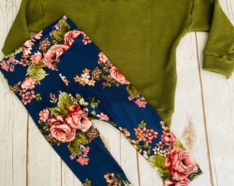 Dolman/Floral Set