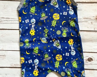 Harem Romper/Coverall Baby Romper/Baby Fashion/Alien Romper/Newborn Romper