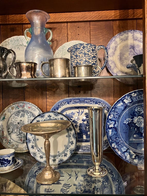 Sterling Weighted Pierced Footed Pedestal Compote