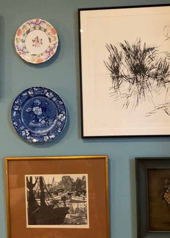 Clews Warranted Staffordshire Stone China "Coronation" Pattern Plate