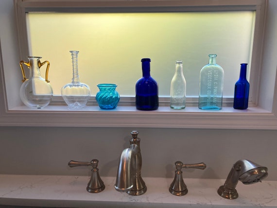 Vintage Escanaba, Michigan City Bottling Clear Bottle