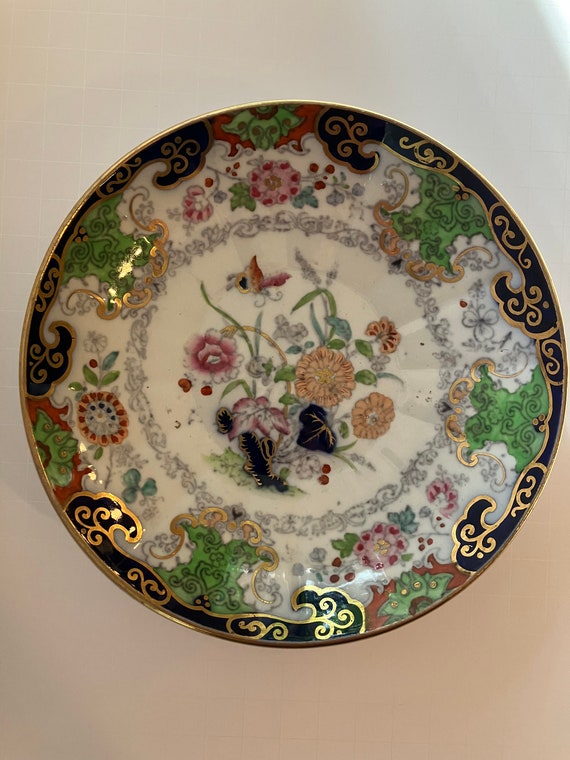 Real Ironstone China Chinoiserie Bowl
