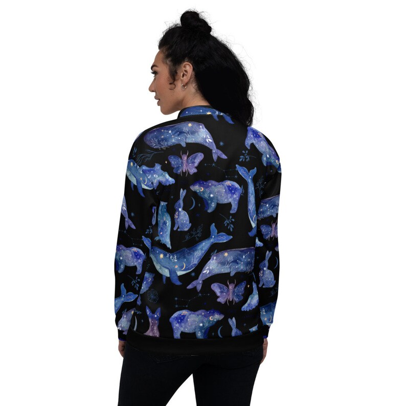 Unisex Bomber Jacket Mystic Animal