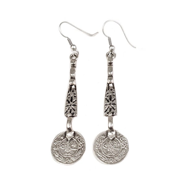 Handmade Pewter Earring