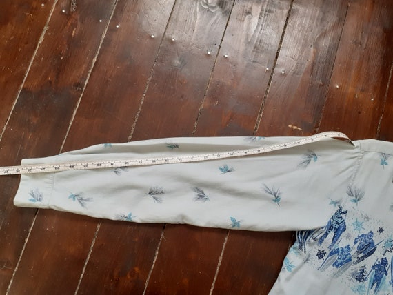 1950s long sleeve Arrow shirt great print vtg 50s… - image 4