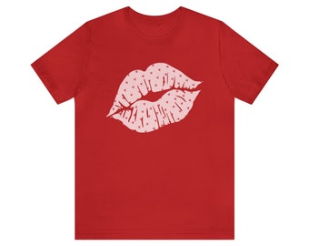 Big kiss Unisex Jersey Short Sleeve Tee