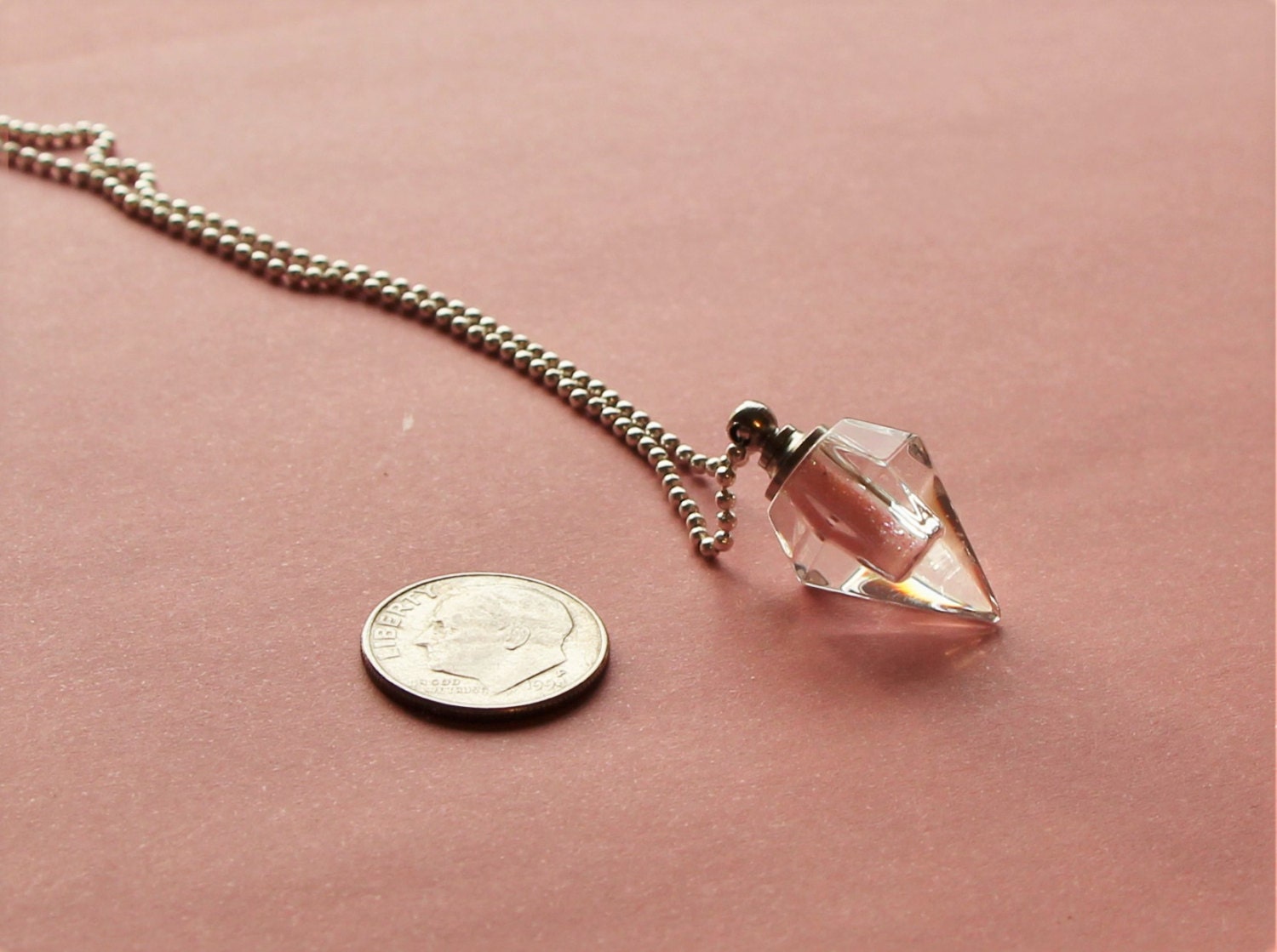 Glass Vial Necklace Diffuser Necklace Aromatherapy Etsy