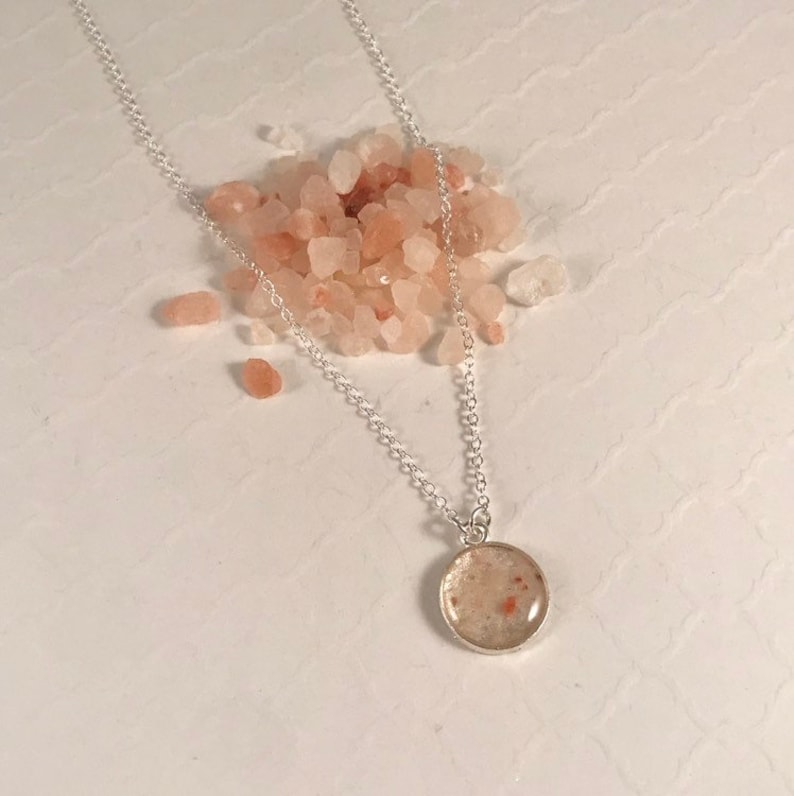 Himalayan Salt Necklace Himalayan Salt Jewelry Himalayan Etsy